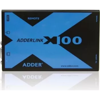 Adder AdderLink X100 VGA USB Audio KVM Extender Set su CATx fino a 100m (X100A-USB/P-IEC)
