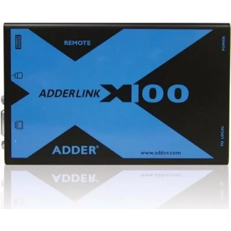 Adder AdderLink X100 VGA USB Audio KVM Extender Set su CATx fino a 100m (X100A-USB/P-IEC)