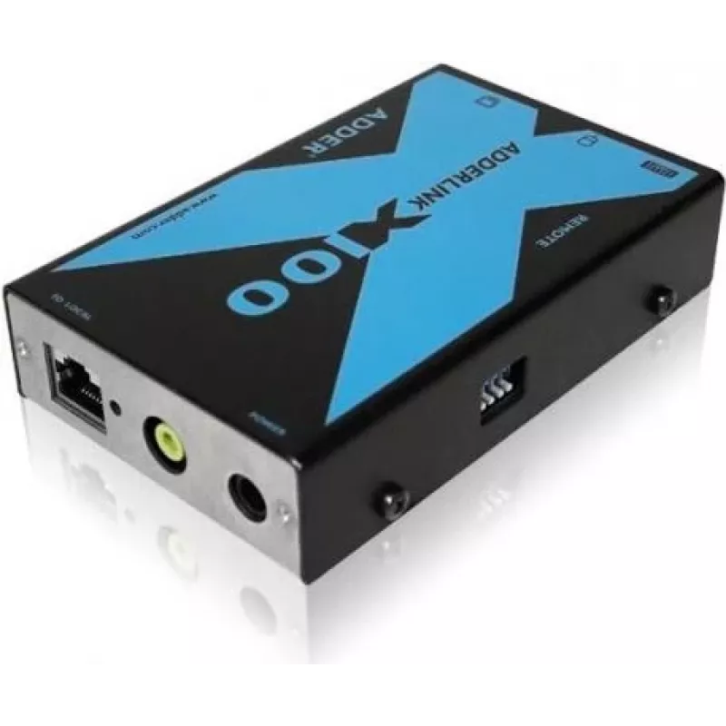 Adder AdderLink X100 VGA USB Audio KVM Extender Set su CATx fino a 100m (X100A-USB/P-IEC)