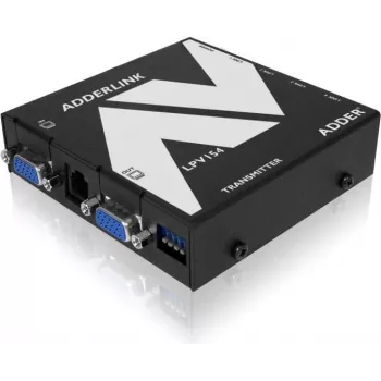 ADDER LPV154T AV Extender trasmettitore – VGA e audio su CATx, 300 m, nero ALPV154T-IEC