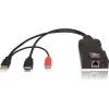 ADDER ALIF101T-HDMI trasmettitore KVM over IP - HDMI, USB, audio, Cat5e/Cat6/Cat7, 2560x1600@60Hz, alluminio nero