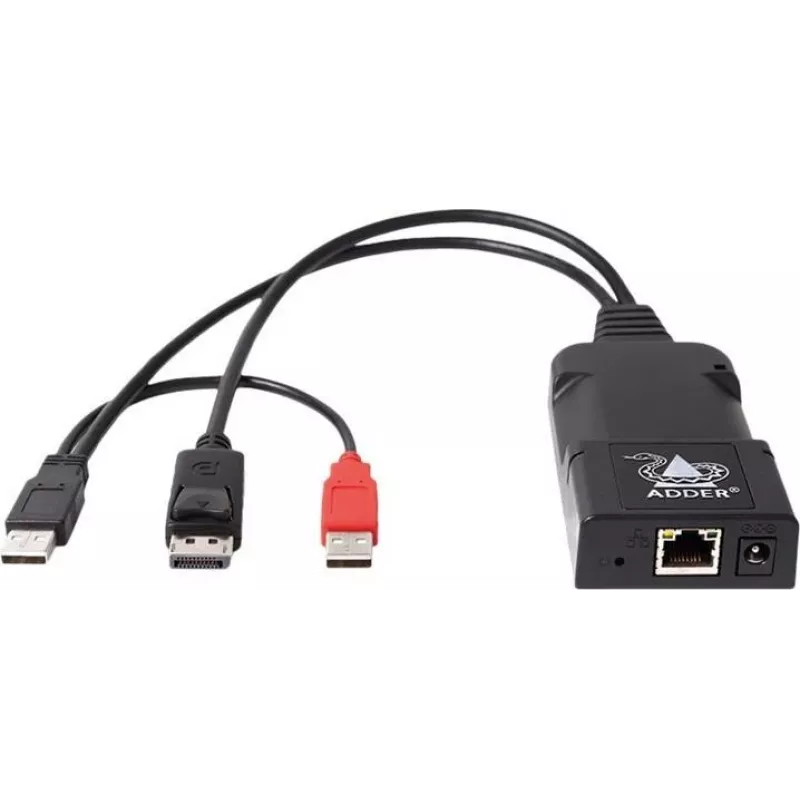 ADDER ALIF101T-HDMI trasmettitore KVM over IP - HDMI, USB, audio, Cat5e/Cat6/Cat7, 2560x1600@60Hz, alluminio nero