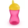 Philips Avent My Grippy bicchiere per imparare a bere con beccuccio rigido 300 ml, 18M+, rosa