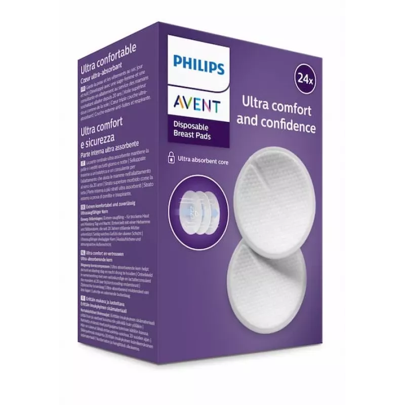 Philips Avent coppette assorbilatte monouso (confezione da 24)