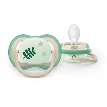 Philips Avent Ultra Air Night ciuccio 6-18M neutro confezione da 2