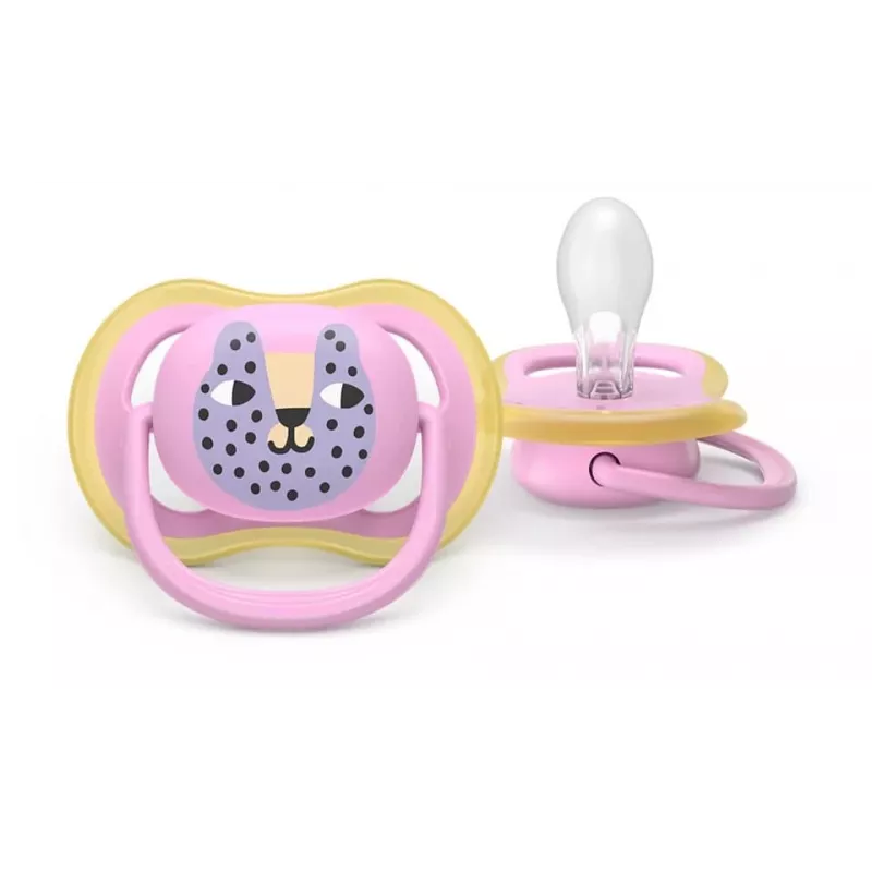 Philips Avent Ultra Air ciuccio 6-18 mesi, confezione da 2, femmina