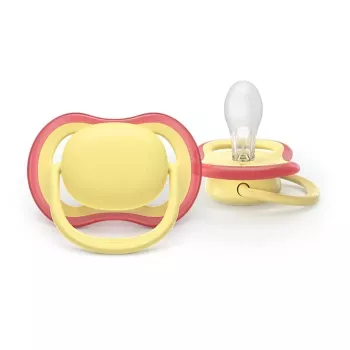 Philips Avent Ultra Air ciuccio 0-6 mesi, confezione da 2, bambina