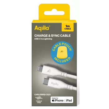 AQIILA 3SI836 cavo di ricarica e sincronizzazione USB-C a Lightning 1m AQCBPBIC3SI836