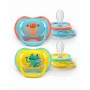 Philips AVENT Ultra Air Deco ciuccio 18M+ bambino, confezione da 2