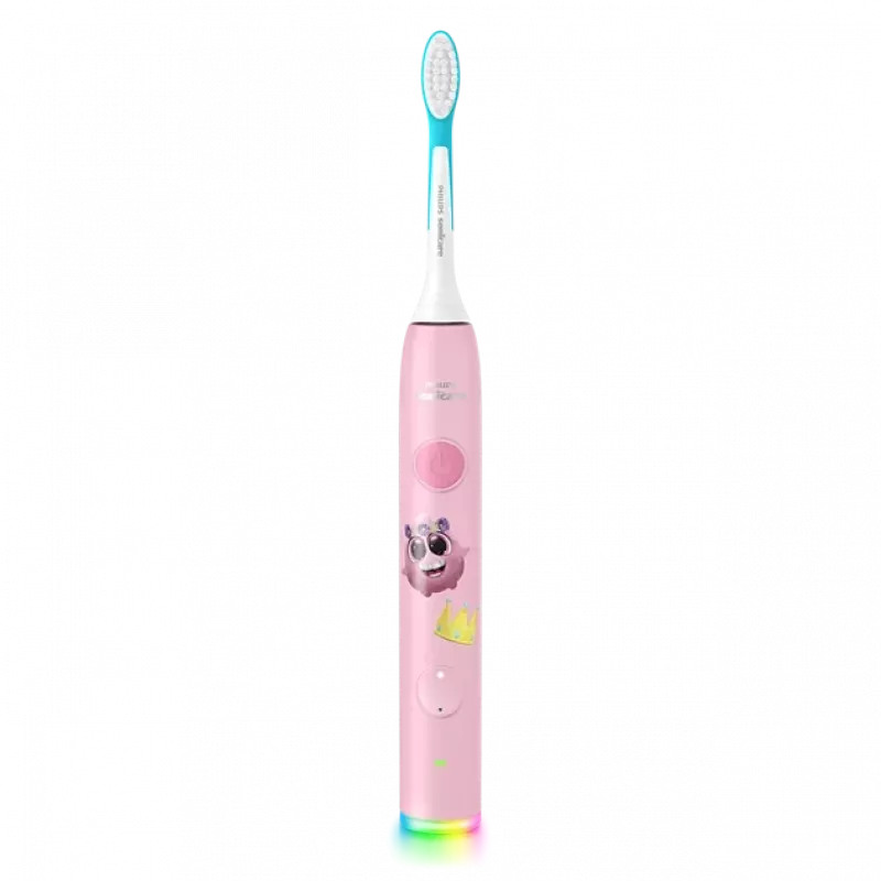 Philips Sonicare For Kids spazzolino elettrico sonico con Bluetooth, rosa