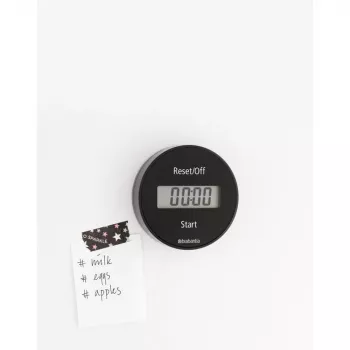 Brabantia timer da cucina con magnete, grigio scuro