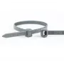WKK fascette in poliammide grigie 100 x 2,5 mm, confezione da 100 (11032871)