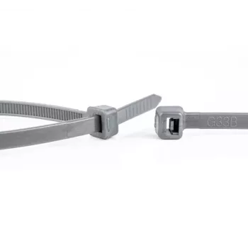 WKK fascette in poliammide grigie 100 x 2,5 mm, confezione da 100 (11032871)