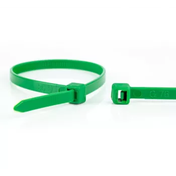 WKK fascette in poliammide verdi 300 x 3,6 mm, confezione da 100 110194571