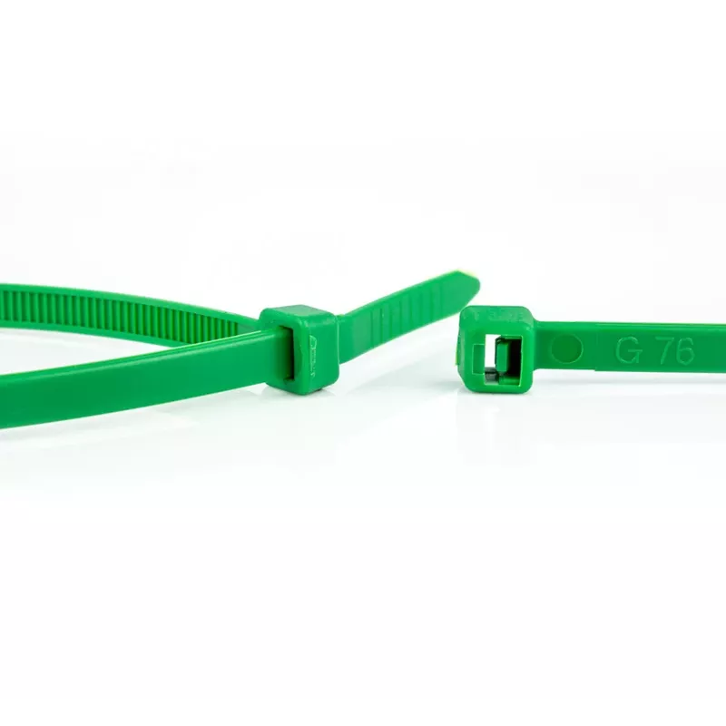 WKK fascette in poliammide verdi 300 x 3,6 mm, confezione da 100 110194571