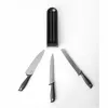 Brabantia Tasty+ set portacoltelli per il cassetto, grigio scuro, 3 coltelli