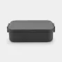 Brabantia Make & Take portapranzo medio grigio scuro 1,1L
