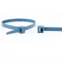 WKK 150126671 fascetta rilevabile ai metal detector 200 x 4,8 mm blu (confezione da 100)