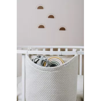 Baby's Only palla da mordere in silicone, 0+, grigio