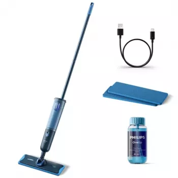 Philips OneUp Serie 3000 lavapavimenti elettrico senza filo, Deep Blue