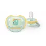 Philips Avent Ultra Air Night ciuccio 0-6 mesi, confezione da 2, luminoso al buio, neutro