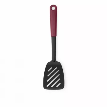 Brabantia Tasty+ spatola per padelle, melanzana rosso