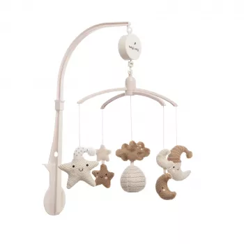 Baby's Only giostrina musicale 0+ Heaven Clay / Warm Linen