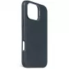 Decoded protezione posteriore in pelle per iPhone 16 Pro Max, compatibile MagSafe, navy