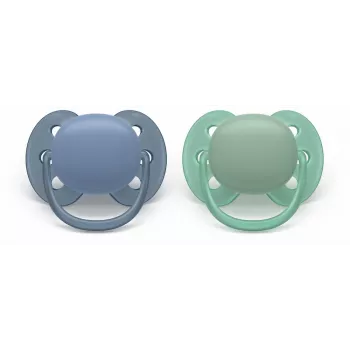 Philips Avent Ultra Soft ciuccio 6-18 mesi, confezione da 2, bambino