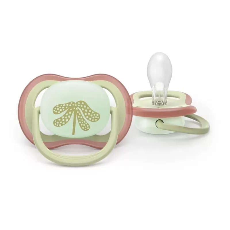 Philips Avent Ultra Air ciuccio giorno e notte, 6-18 mesi, confezione da 2