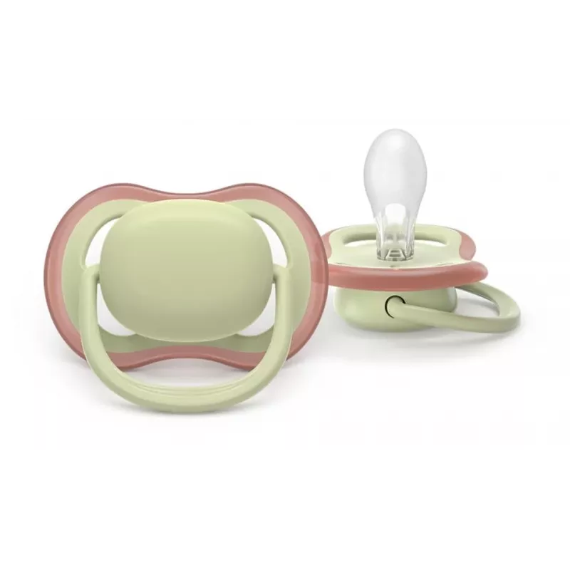 Philips Avent Ultra Air ciuccio giorno e notte, 6-18 mesi, confezione da 2