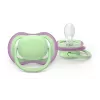 Philips Avent Ultra Air ciuccio 6-18 mesi, confezione da 2, design animale