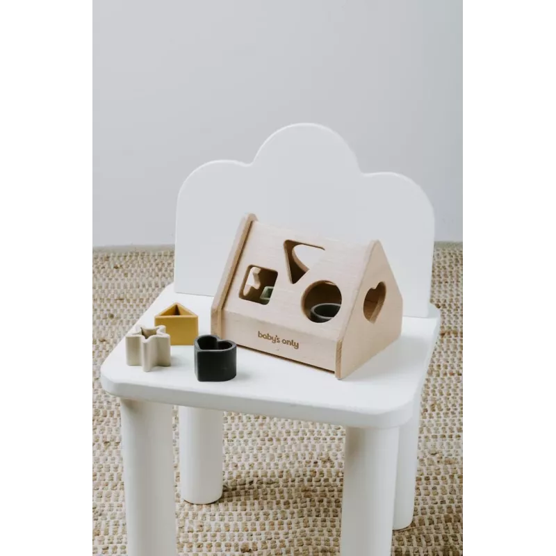 Baby's Only casa in legno con forme giocattolo, Earth, 10+ mesi