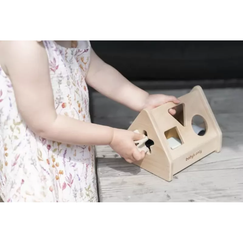 Baby's Only casa in legno con forme giocattolo, Earth, 10+ mesi