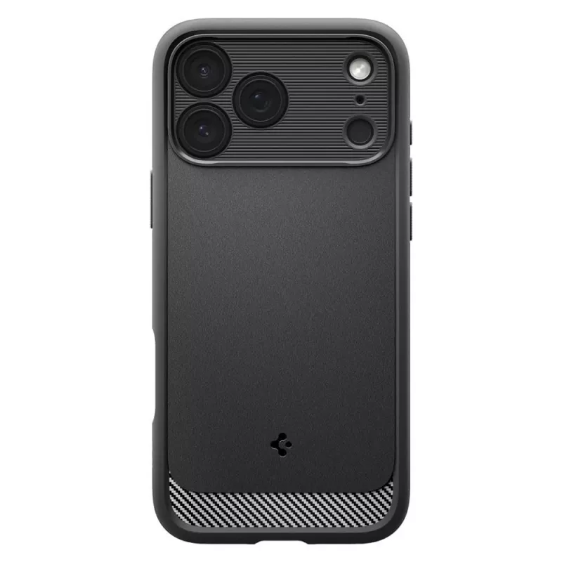Spigen Rugged Armor Mag custodia MagSafe per iPhone 18 Pro Max / 17 Pro Max nero opaco