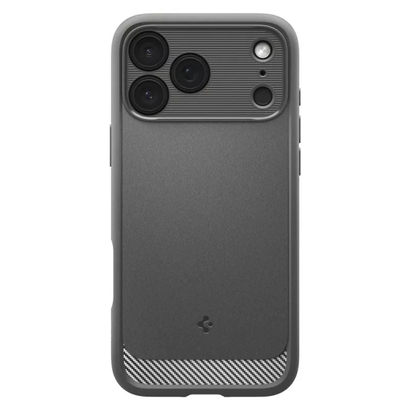 Spigen Rugged Armor Mag custodia MagSafe per iPhone 18 Pro Max / 17 Pro Max grigio