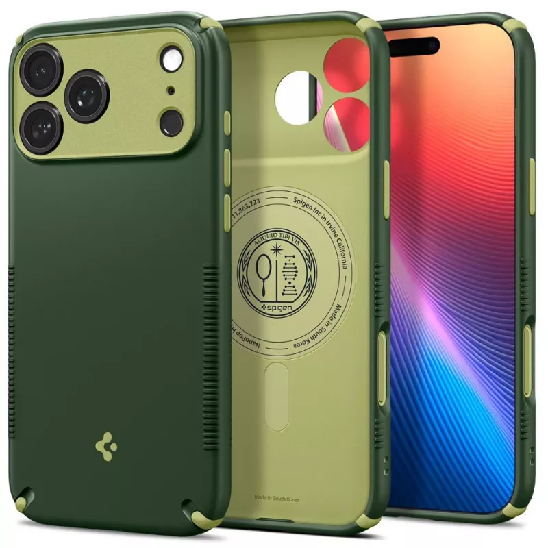 Spigen Nano Pop Hybrid custodia MagSafe per iPhone 17 Pro Max / 18 Pro Max - verde menta