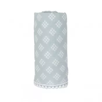 Lodger Swaddle Tribe fascia in mussola di cotone 120x120 cm Ice Flow
