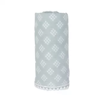 Lodger Swaddle Tribe fascia in mussola di cotone 120x120 cm Ice Flow