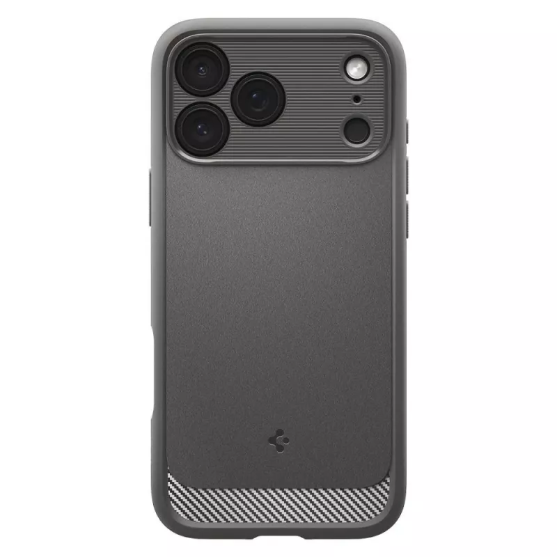 Spigen Rugged Armor Mag custodia MagSafe per iPhone 17 Pro / 18 Pro - grigio