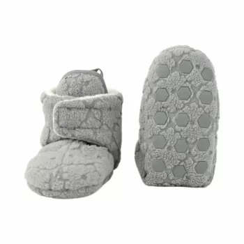 Lodger Slipper Folklore Fleece pantofole per neonato, Drizzle, 12-18 mesi