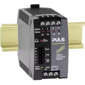 PULS DIMENSION PISA11.406 modulo interruttore di protezione elettronico 4 canali 24V DC 4x6A