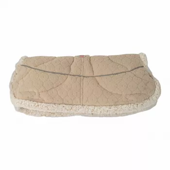 Guanti da passeggino Lodger Warmer Folklore in pile, beige