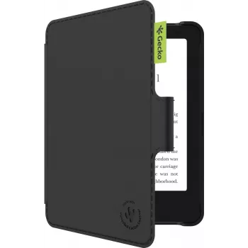 Custodia protettiva per eReader Gecko Covers Cactus per Kobo Clara Colour/BW e Tolino Shine/Shine Color - nero V4CL2616C1