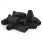 Manicotto per cavo RJ45 DSIT DANICOM nero grande - 10 pezzi (DC-RJ45-BOOT-L-BLACK-10PCE)
