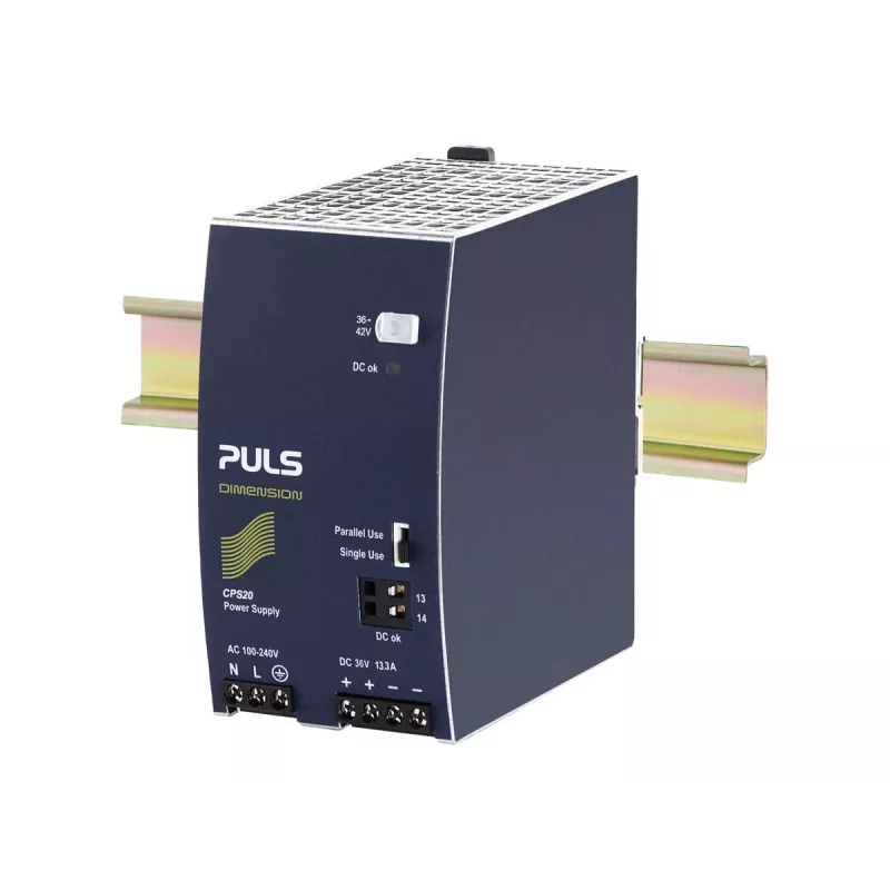 Alimentatore PULS CPS20.361 per guida DIN 36V DC 13,3A 576W