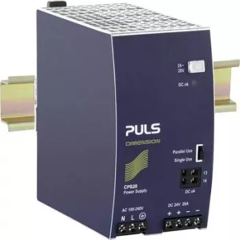 Alimentatore PULS CPS20.241-C1 per guida DIN 24V DC 20A 480W