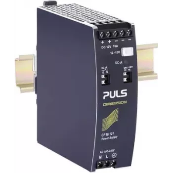 Alimentatore PULS CP10.121 per guida DIN 12V DC 16A 192W