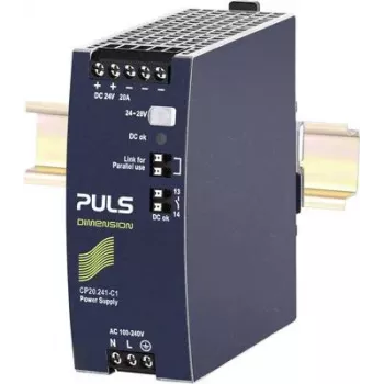 Alimentatore PULS CP20.241-C1 per guida DIN 480 W 24 VDC 20 A