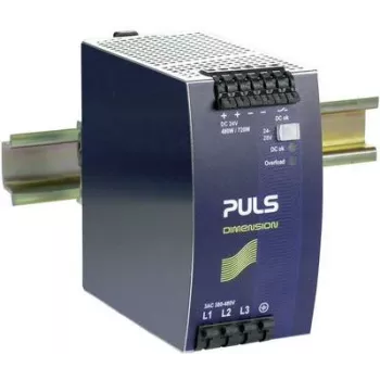 PULS QT20.241-C1 DIMENSION alimentatore per guida DIN 3 fasi 24V/20A/480W